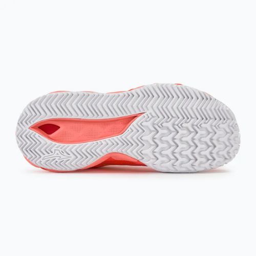 Dámska tenisová obuv Mizuno Wave Enforce Tour CC candy coral/snow white/neon flame
