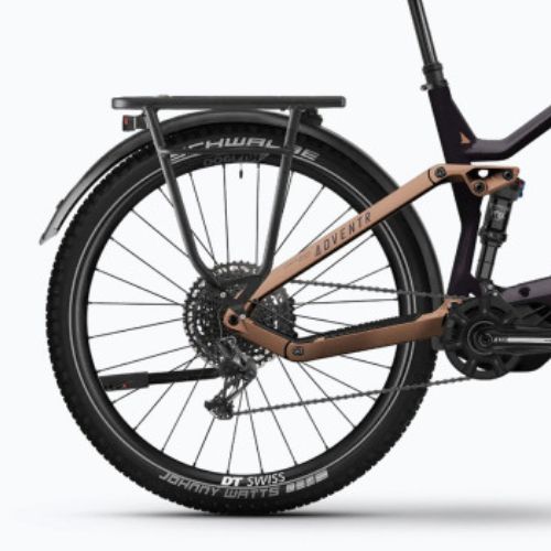 Elektrický bicykel Haibike Adventr SE 720Wh fialový/koňakový lesk