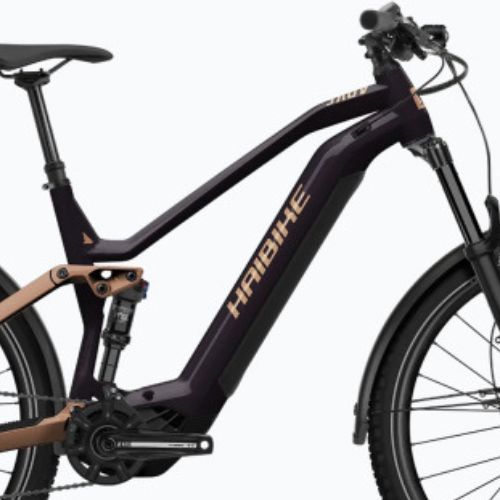 Elektrický bicykel Haibike Adventr SE 720Wh fialový/koňakový lesk