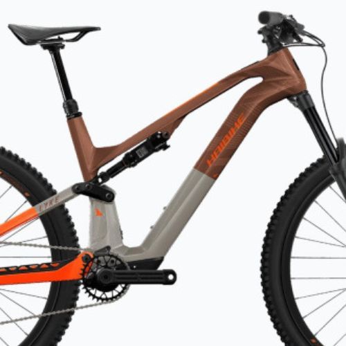 Haibike Lyke CF 10 430Wh koža/oranžový lesklý elektrický bicykel