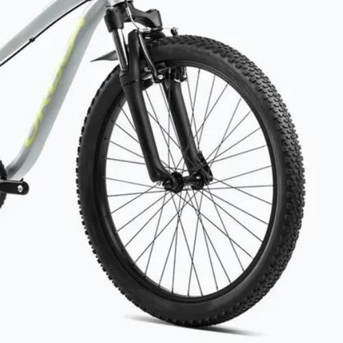 Detský bicykel Orbea MX 24 XC 2024 silver/spicy lime