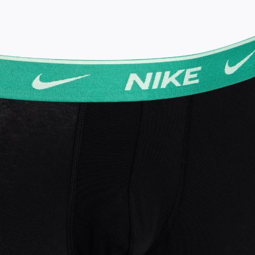 Pánske boxerky Nike Everyday Cotton Stretch Trunk 3 páry modrá/tyrkysová/ružová