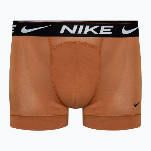 Pánske boxerky Nike Dri-FIT Ultra Comfort Trunk 3 páry tyrkysová/čierna/oranžová