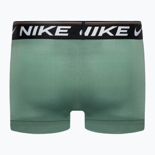 Pánske boxerky Nike Dri-FIT Ultra Comfort Trunk 3 páry tyrkysová/čierna/oranžová