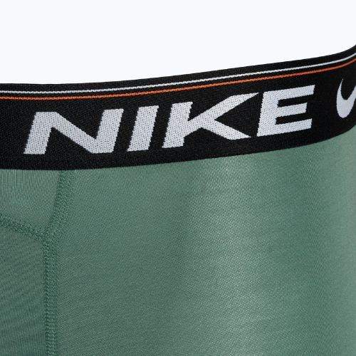 Pánske boxerky Nike Dri-FIT Ultra Comfort Trunk 3 páry tyrkysová/čierna/oranžová