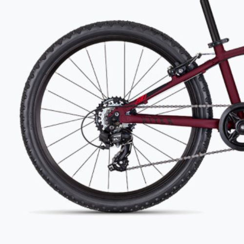 Detský bicykel Kellys Kiter 50 24" tmavá slivka