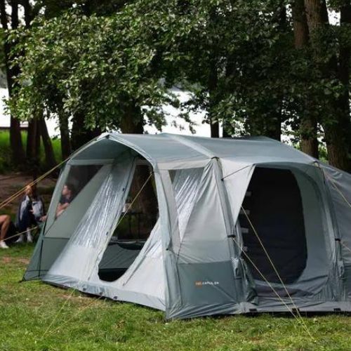 Stanový stan nafukovací 6-osobový KADVA AIRcamp 6.24 zelený
