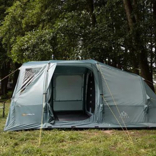 Stanový stan nafukovací 6-osobový KADVA AIRcamp 6.24 zelený