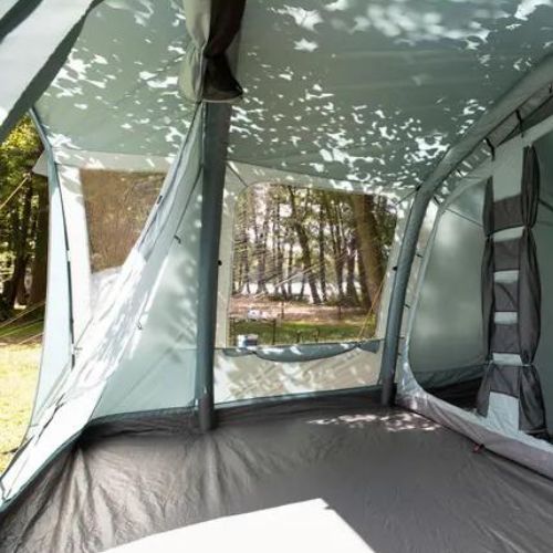 Stanový stan nafukovací 6-osobový KADVA AIRcamp 6.24 zelený