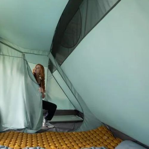 Stanový stan nafukovací 6-osobový KADVA AIRcamp 6.24 zelený