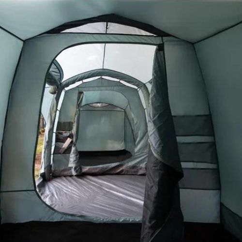 Stanový stan nafukovací 6-osobový KADVA AIRcamp 6.33 zelený