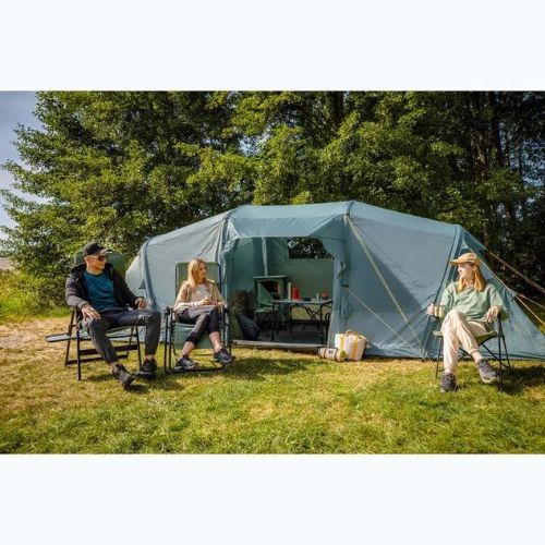Stanový stan nafukovací 8-osobový KADVA AIRcamp 8.44 zelený