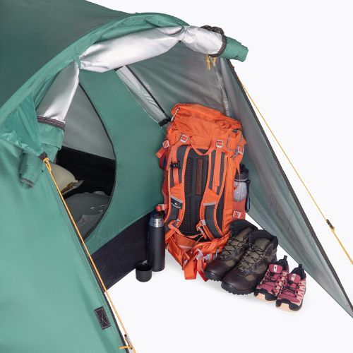 Stanový prístrešok pre 3 osoby KADVA CAMPdome 3 zelený