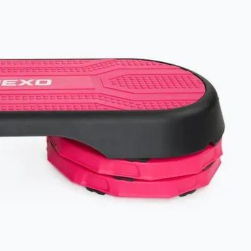 XTREXO aerobikový stepper TXO-B4W006 ružový