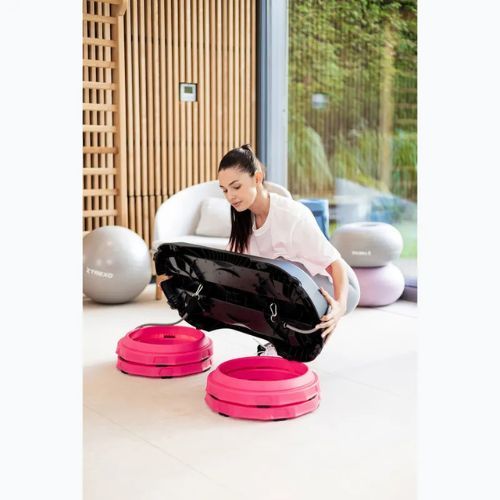 XTREXO aerobikový stepper TXO-B4W006 ružový