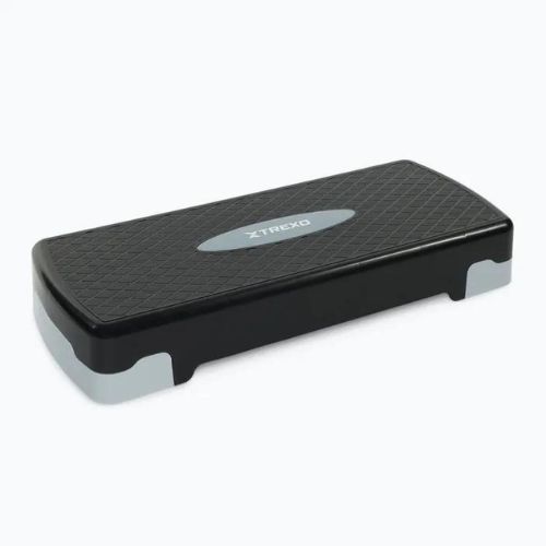 XTREXO aerobikový stepper TXO-B4W008 sivý