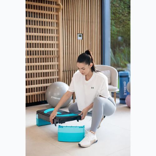 XTREXO aerobikový stepper TXO-B4W009 modrý