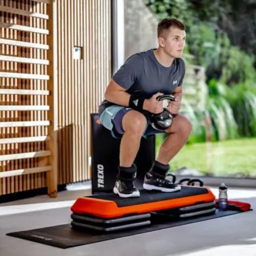 Schodík XTREXO Aerobic stepper AS01 oranžový