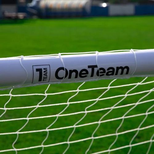 Futbalová bránka OneTeam PVC 244 x 150 cm biela
