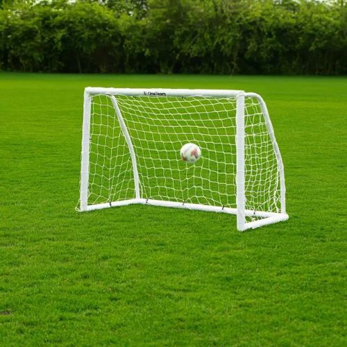 Futbalová bránka OneTeam PVC 244 x 150 cm biela