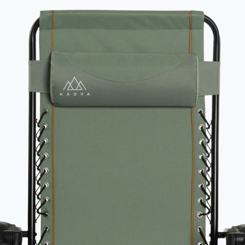 Kempingová stolička / ležadlo KADVA CAMPchair 2.0 zelené