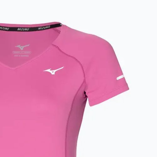 Dámske bežecké tričko Mizuno Sun Protect Tee wild orchid