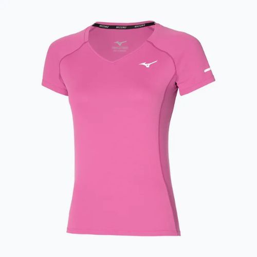 Dámske bežecké tričko Mizuno Sun Protect Tee wild orchid