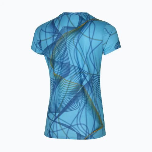 Dámske bežecké tričko Mizuno Graphic Tee milky blue