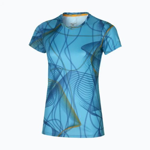 Dámske bežecké tričko Mizuno Graphic Tee milky blue
