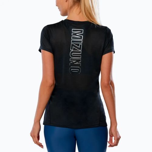 Dámske bežecké tričko Mizuno Core Graphic Tee black