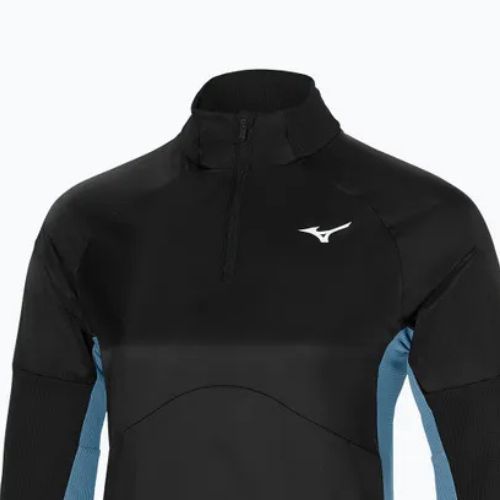 Dámske bežecké tričko s dlhým rukávom Mizuno Hybrid black