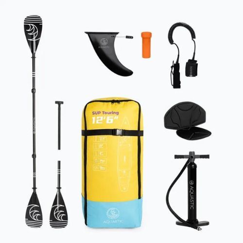 Doska SUP AQUASTIC Touring 12'6" žltý