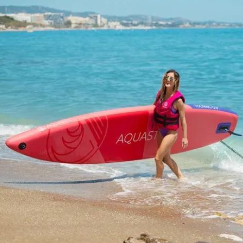 Doska SUP AQUASTIC Touring 12'6" 2024 červená
