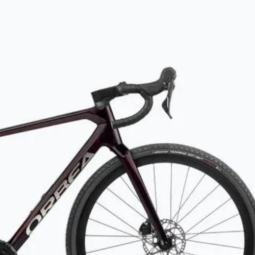 Štrkový bicykel Orbea Terra M30 Team 2024 wine red carbon view