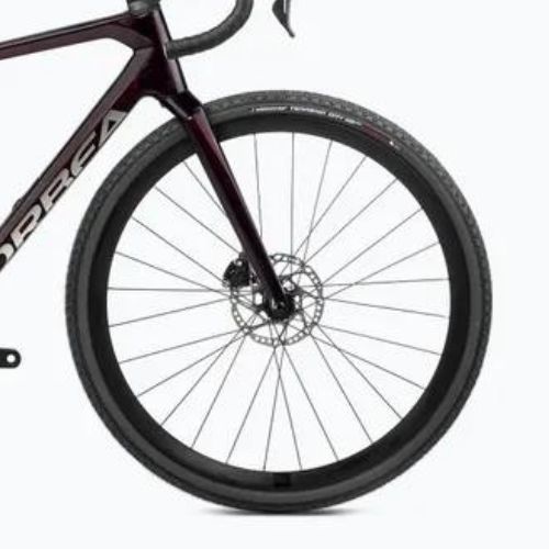 Štrkový bicykel Orbea Terra M30 Team 2024 wine red carbon view
