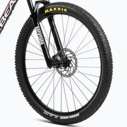 Horský bicykel Orbea Alma H30 2024 metalická tmavočervená/chic white