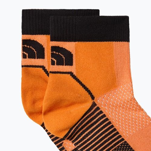 Bežecké ponožky The North Face Trail Run Quarter vivid flame/black