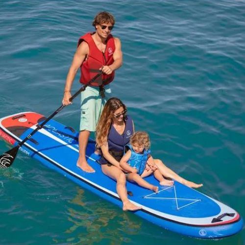 Doska SUP AQUASTIC Tourer 12'2" modrá