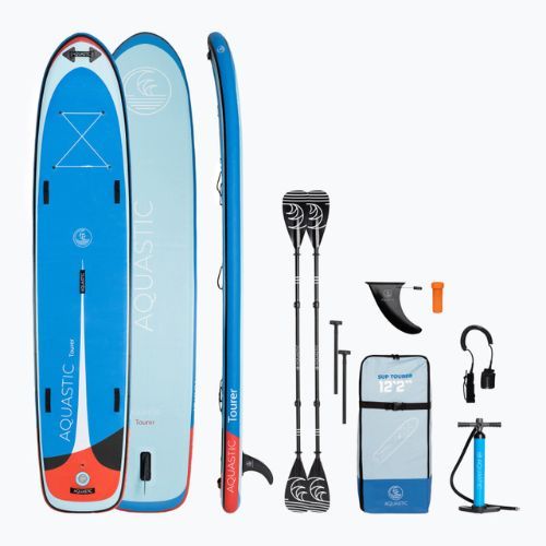 Doska SUP AQUASTIC Tourer 12'2" modrá