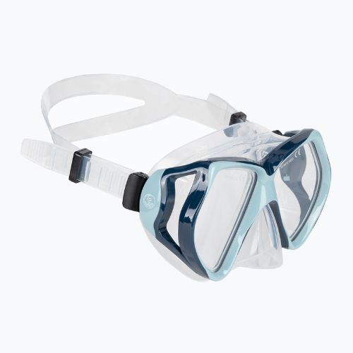 AQUASTIC Shoal šnorchlovací set maska + šnorchel modrý