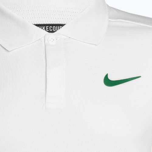 Pánske tenisové tričko Nike Court Dri-Fit Advantage Polo white/malchite