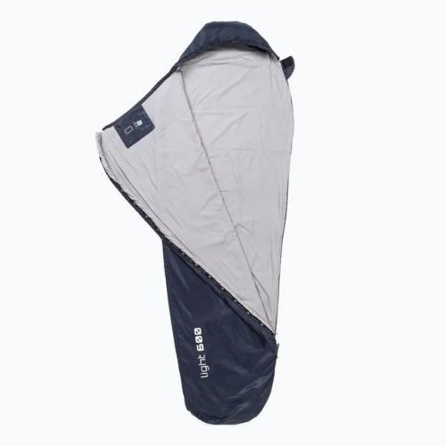 Spací vak KADVA Light 600 L ľavý granátový