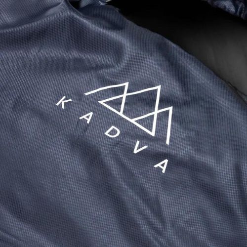 Spací vak KADVA Light 600 L ľavý granátový