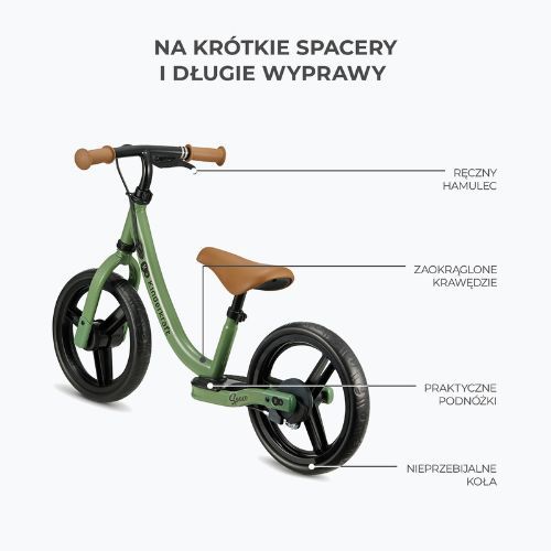 Odrážadlo  Kinderkraft cross-country bicykel Space green