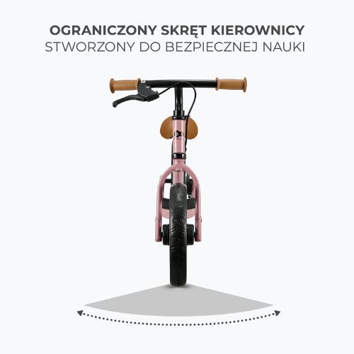 Odrážadlo Kinderkraft cross-country bicykel Space tmavoružový