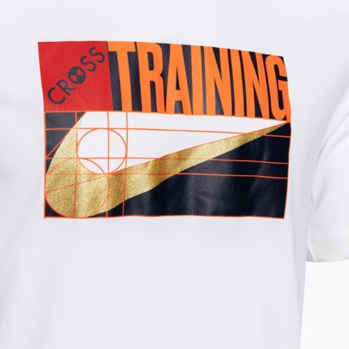 Pánske tréningové tričko Nike Dri-Fit White