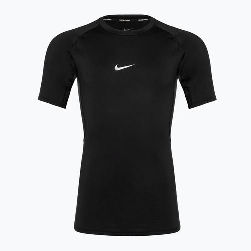 Pánske tréningové tričko Nike Pro Dri-Fit Tight SS Fitness black/white