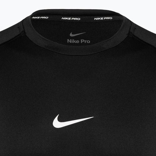 Pánske tréningové tričko Nike Pro Dri-Fit Tight SS Fitness black/white