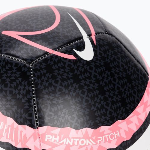 Futbalová lopta Nike Phantom white/black/sunset pulse veľ. 5