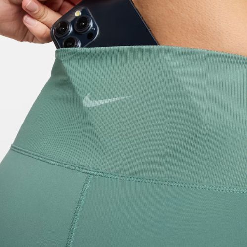 Dámske šortky Nike One Rib High-Waisted 5" Biker bicoastal/white